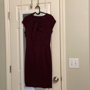 Sz 2 merlot color dress from banana republic. Perfect for office or church.
